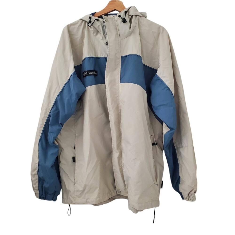Columbia Vintage Men's Hooded Rain Jacket (L)